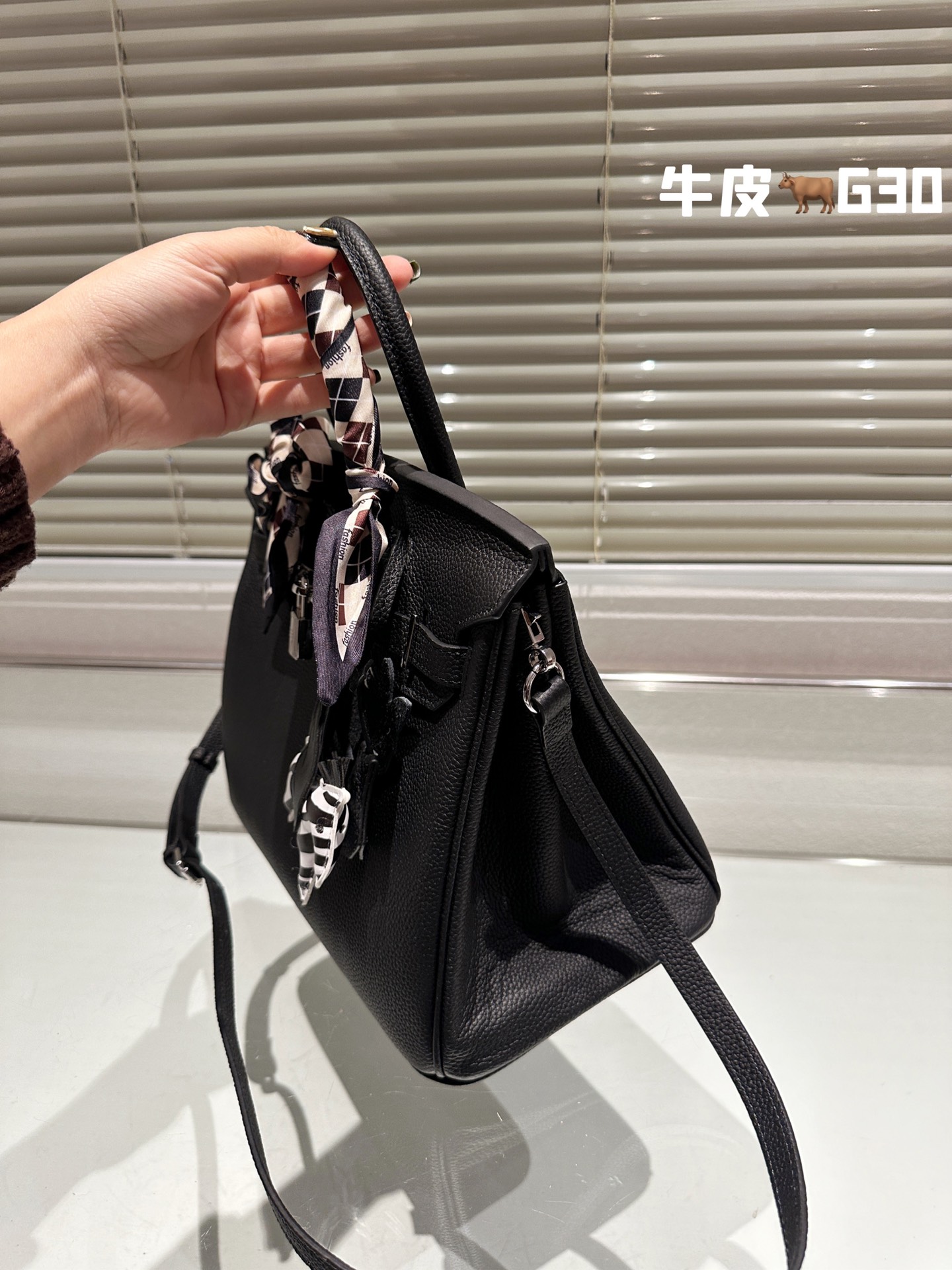 Hermès Brikin sliver black