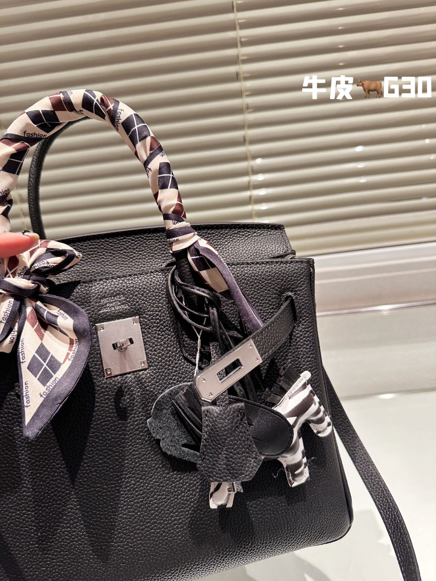 Hermès Brikin sliver black