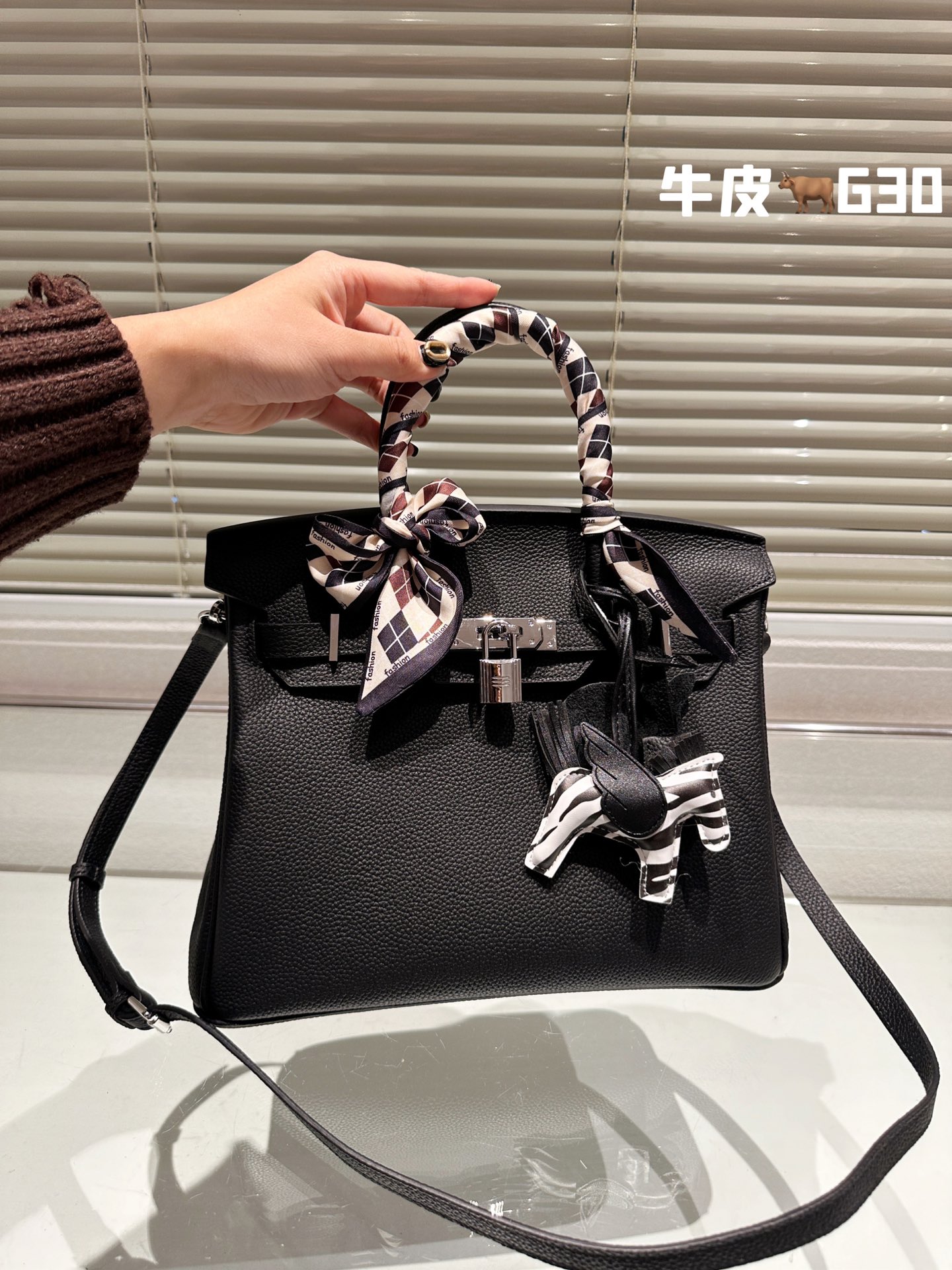 Hermès Brikin sliver black