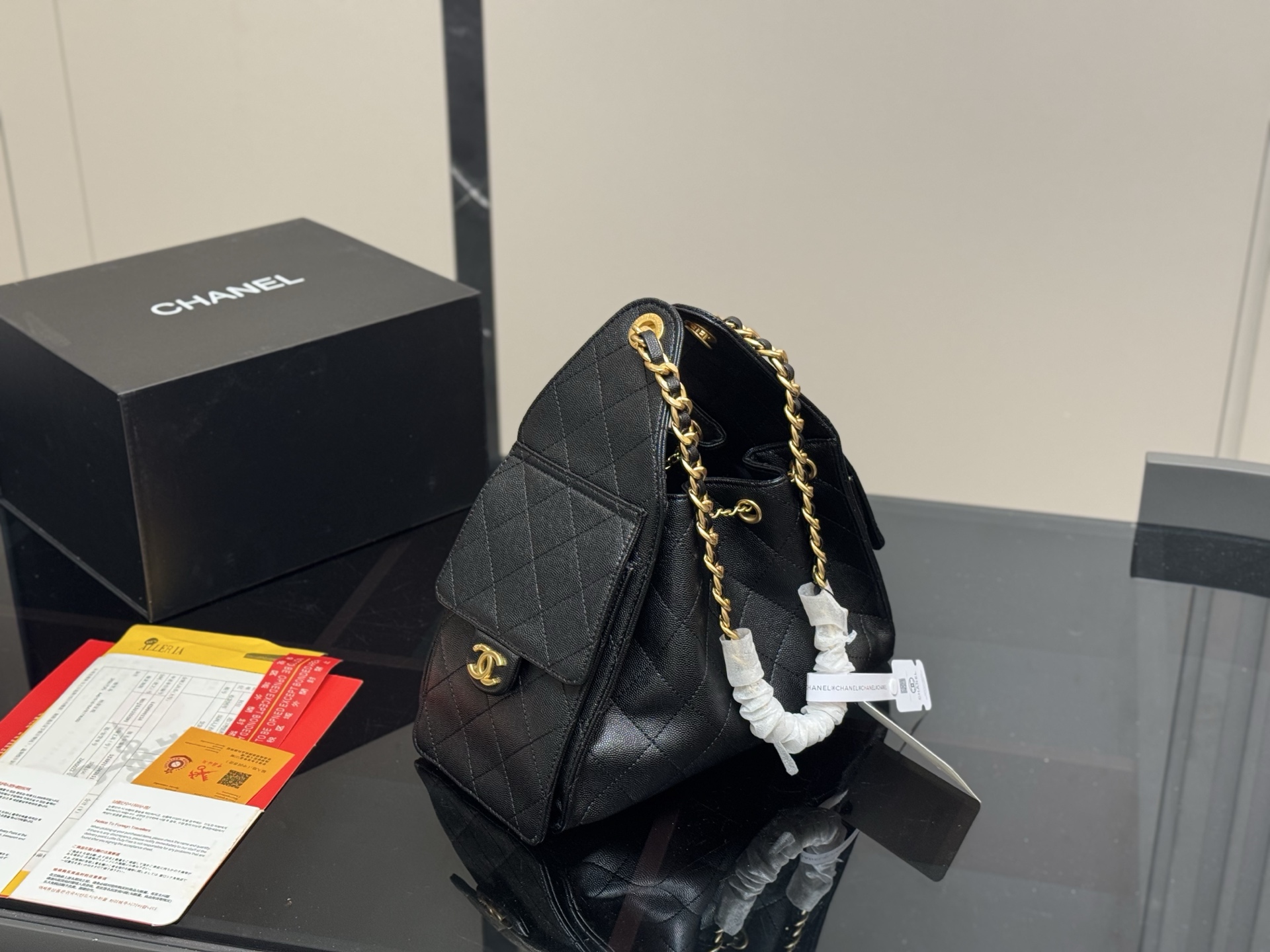 Chanel 25s hobo small sizes