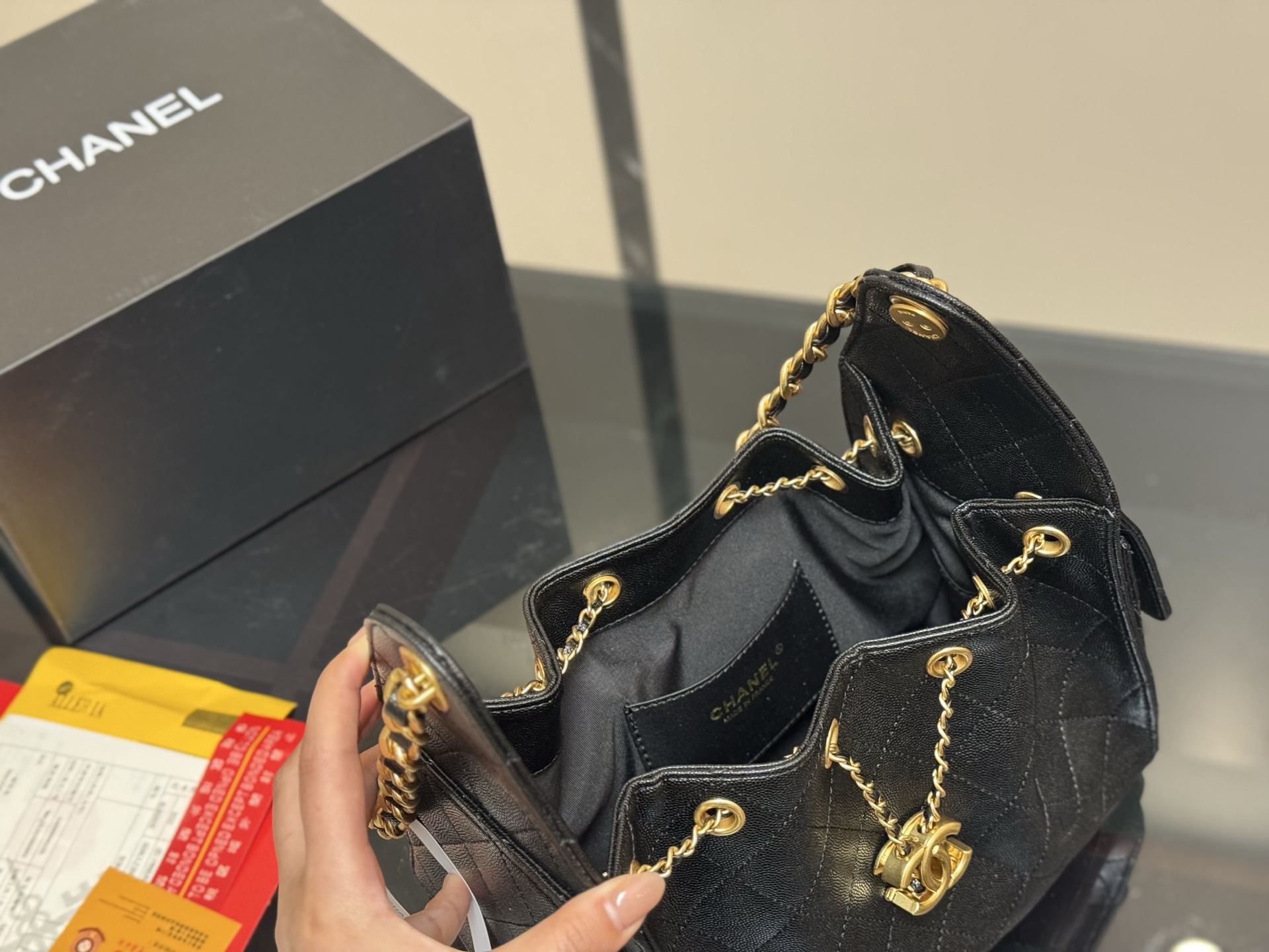 Chanel 25s hobo small sizes