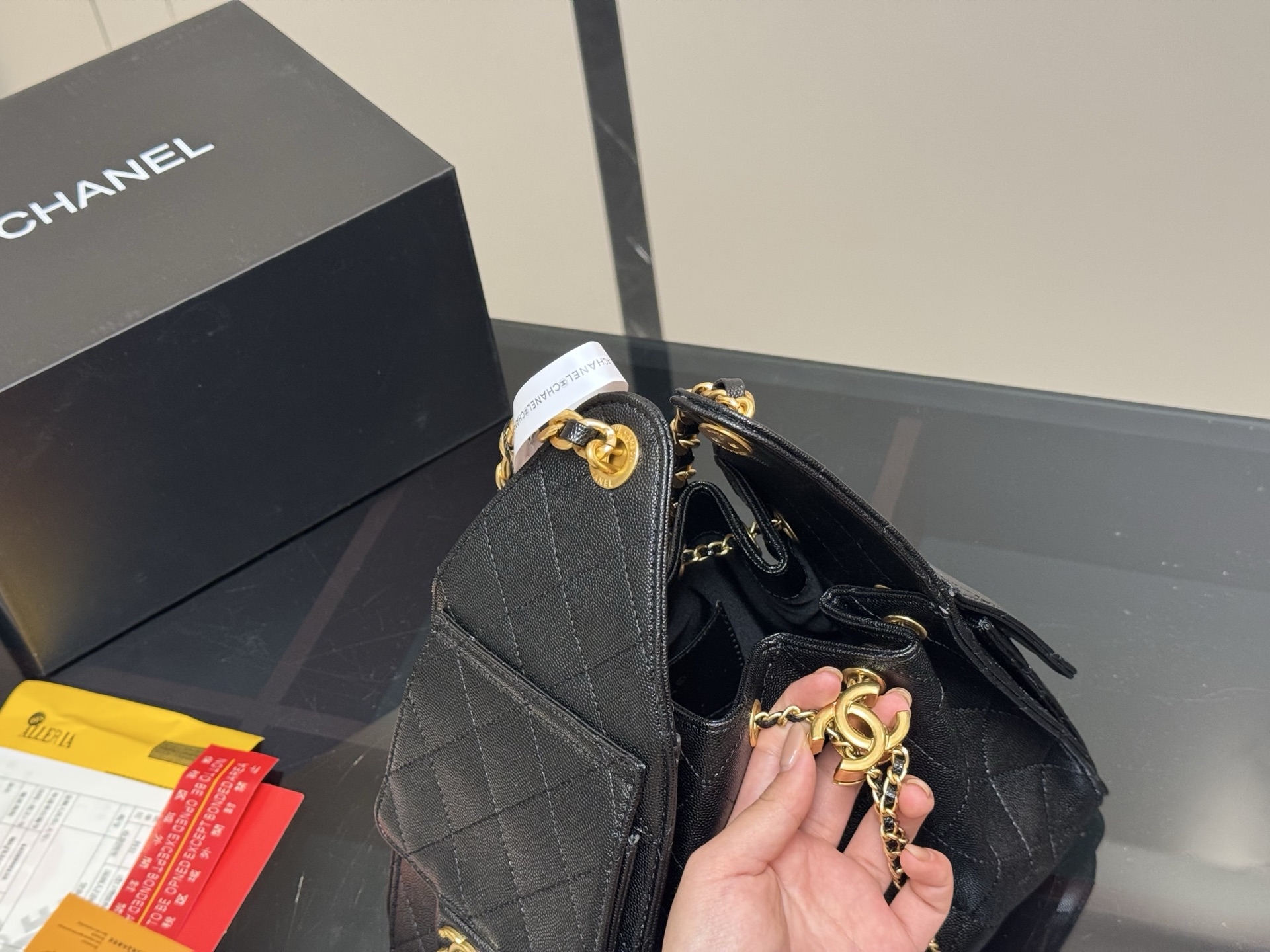 Chanel 25s hobo small sizes