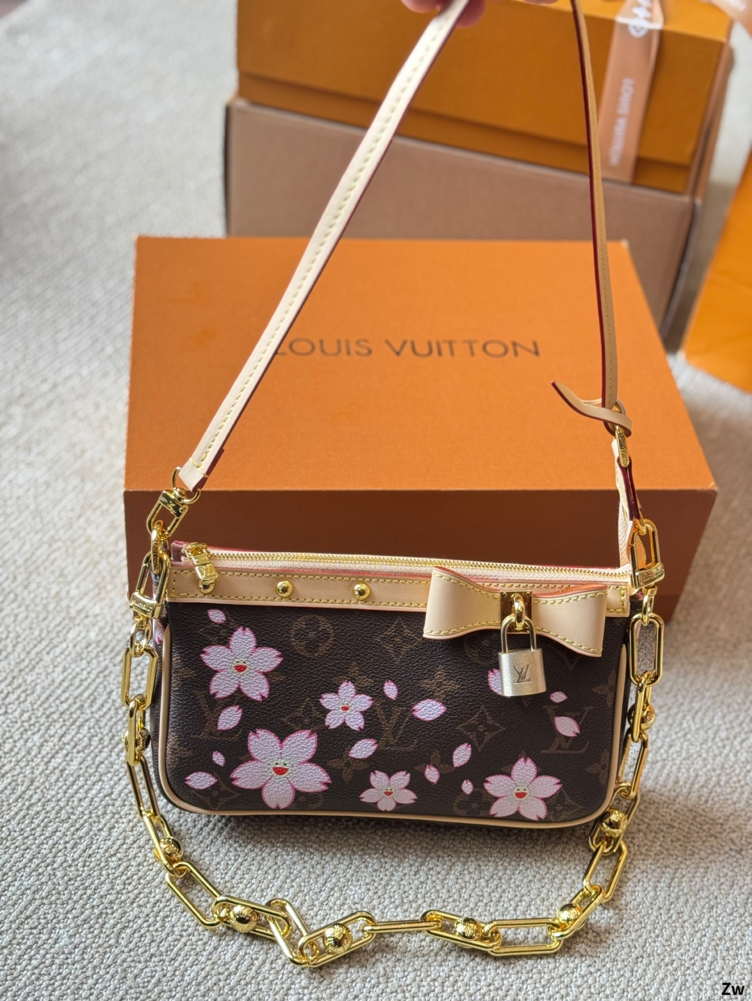 LV Mahjong Bag