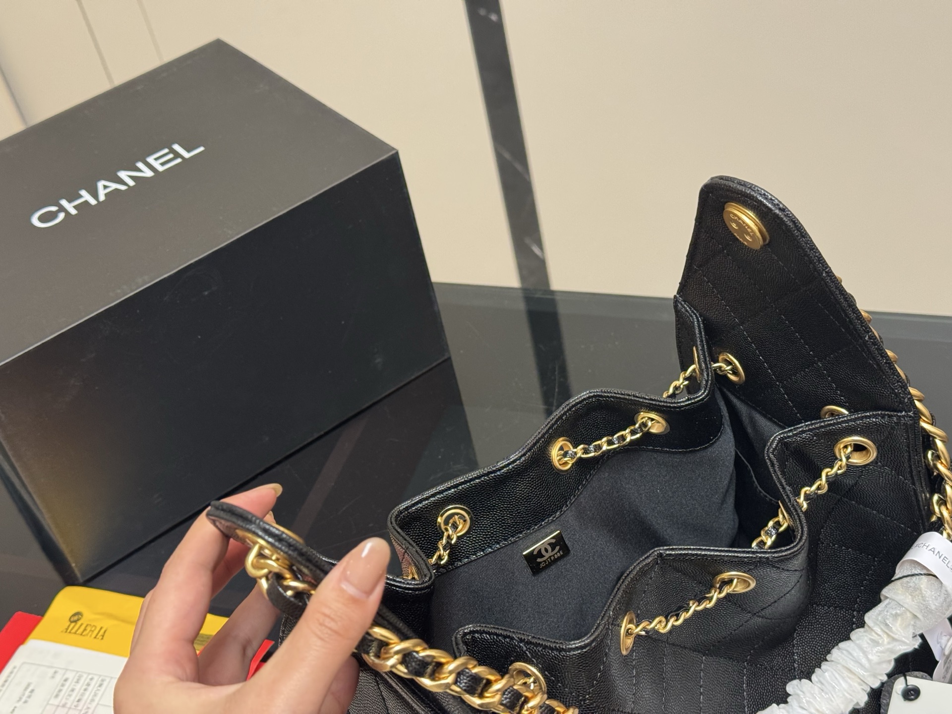 Chanel 25s hobo small sizes