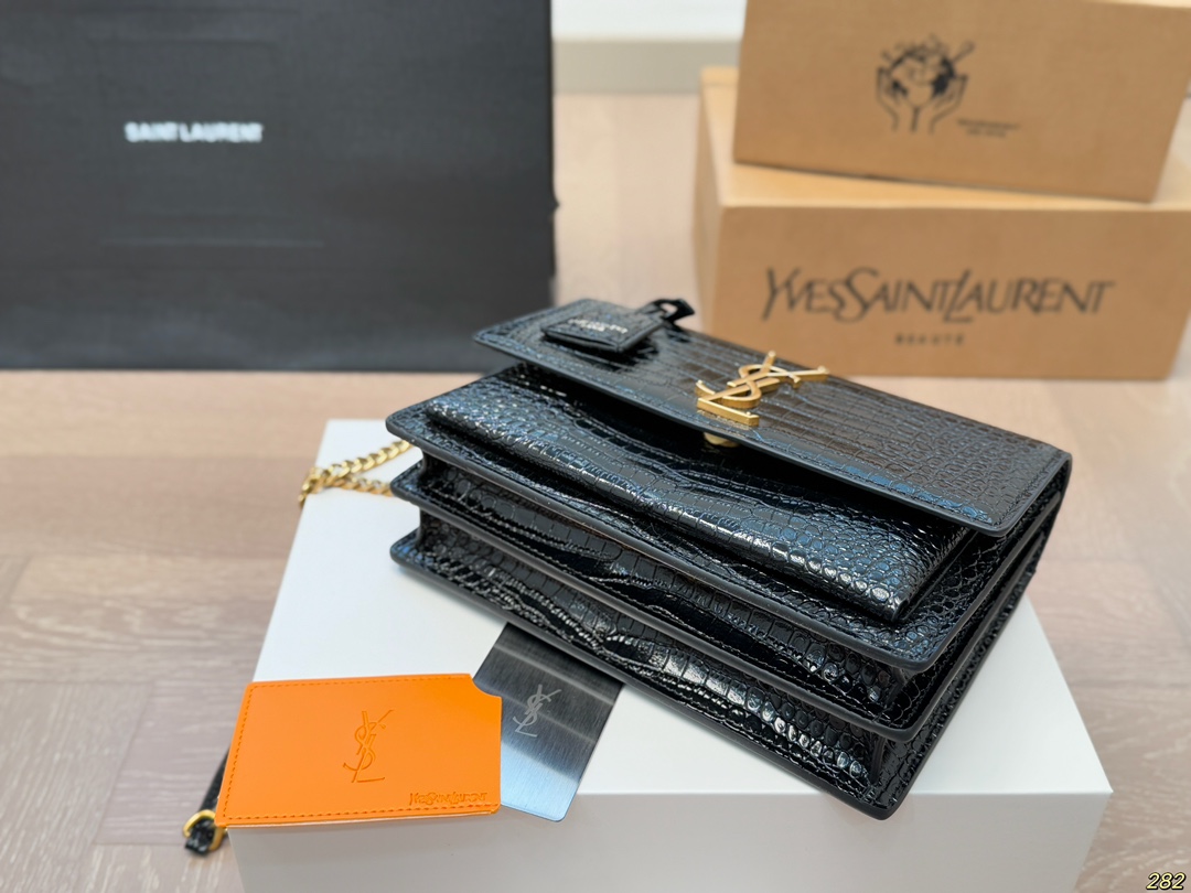 YSLSunset Crocodile Pattern