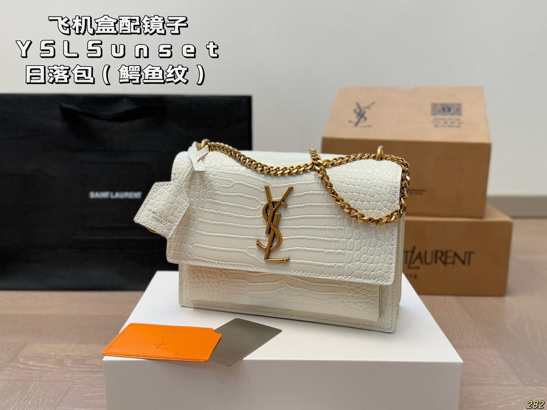 YSLSunset Crocodile Pattern