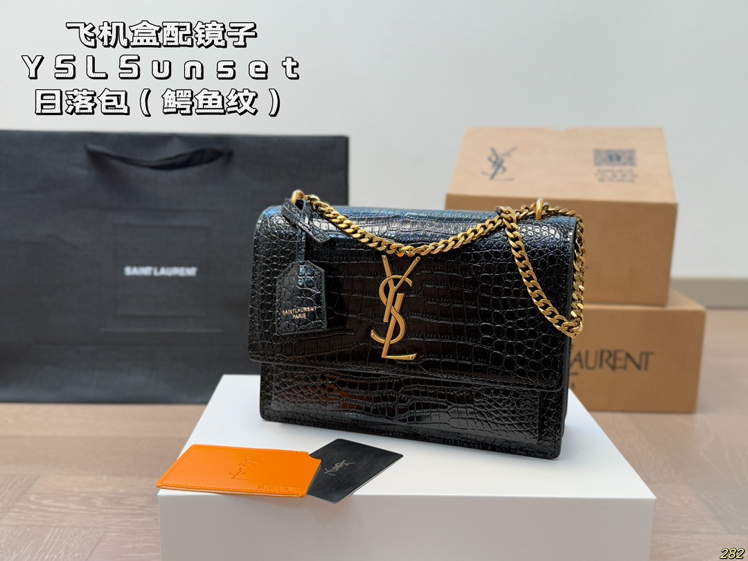 YSLSunset Crocodile Pattern
