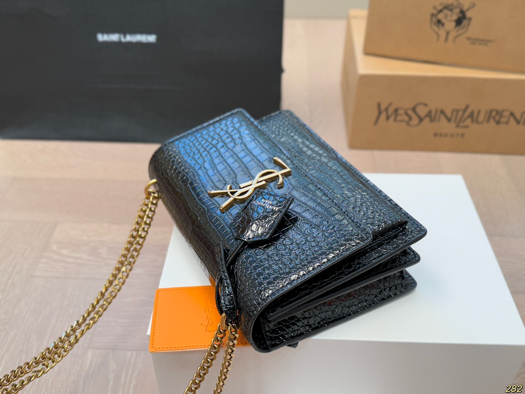 YSLSunset Crocodile Pattern