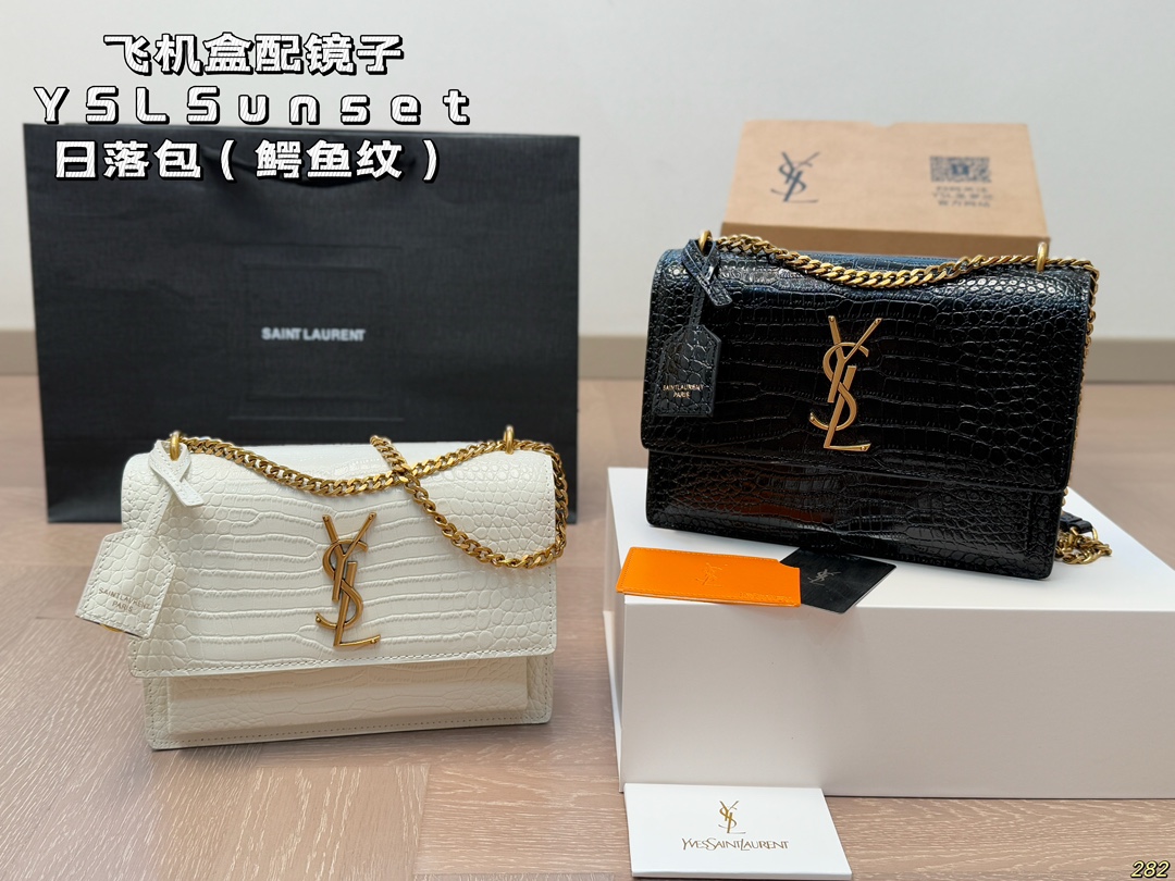 YSLSunset Crocodile Pattern