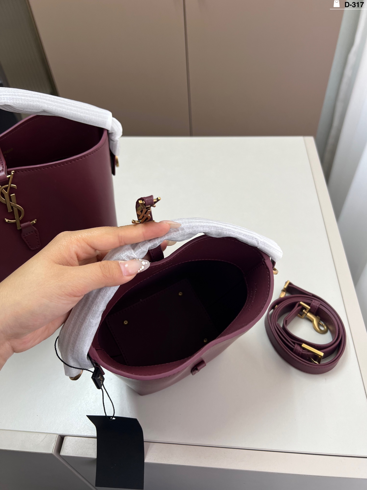 YSL new bucket bag
