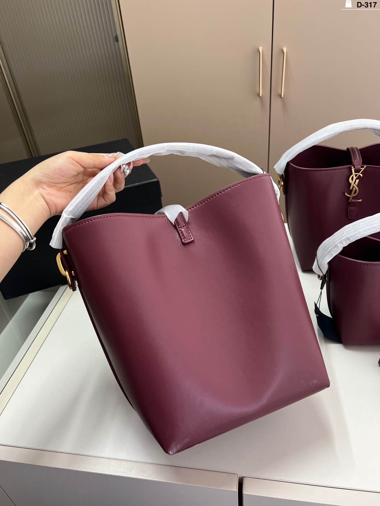 YSL new bucket bag