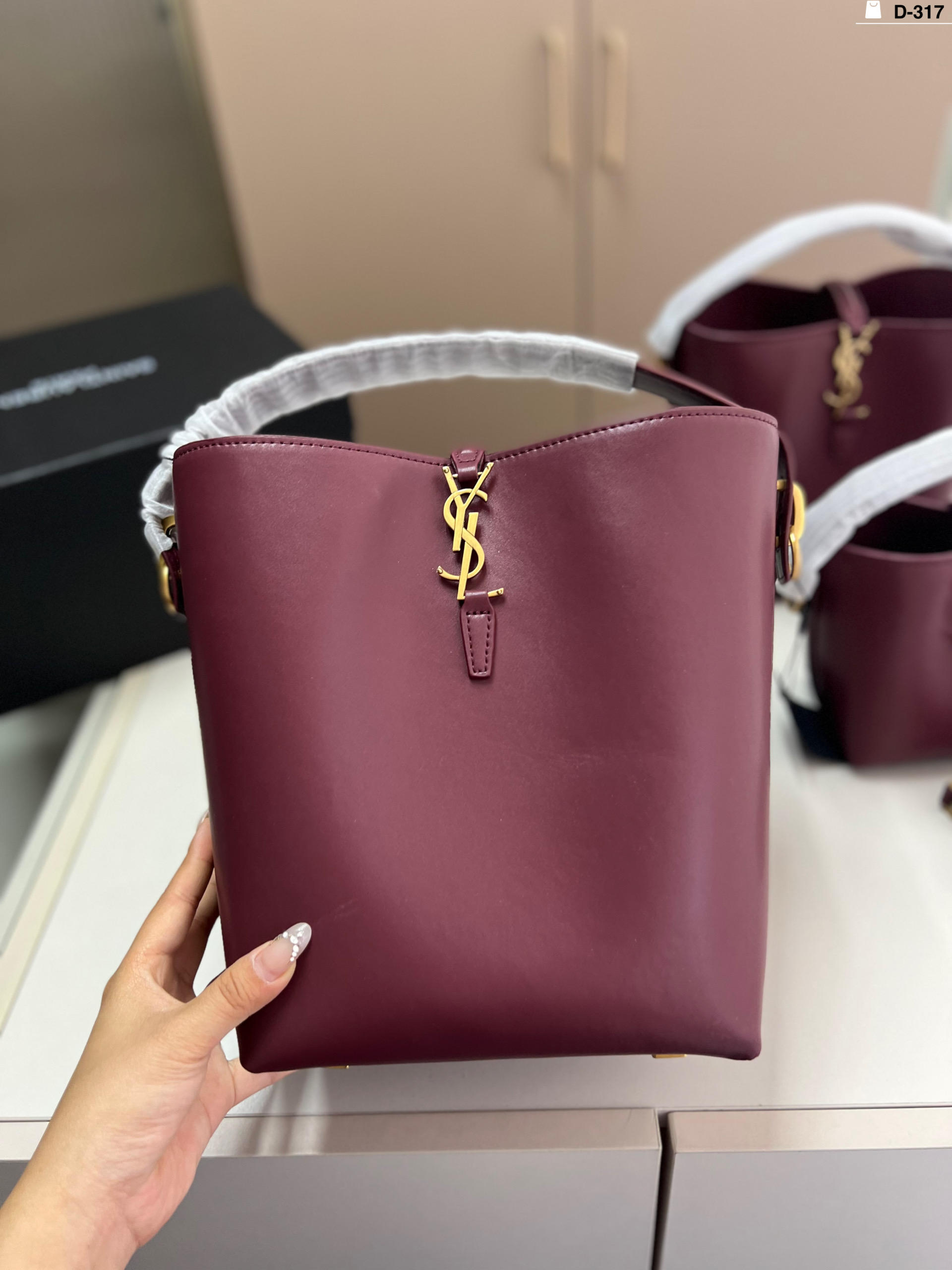 YSL new bucket bag