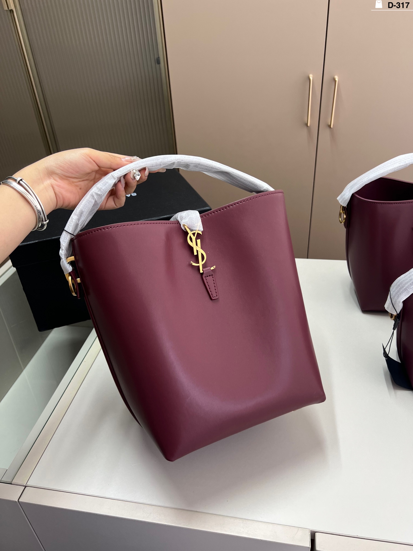 YSL new bucket bag