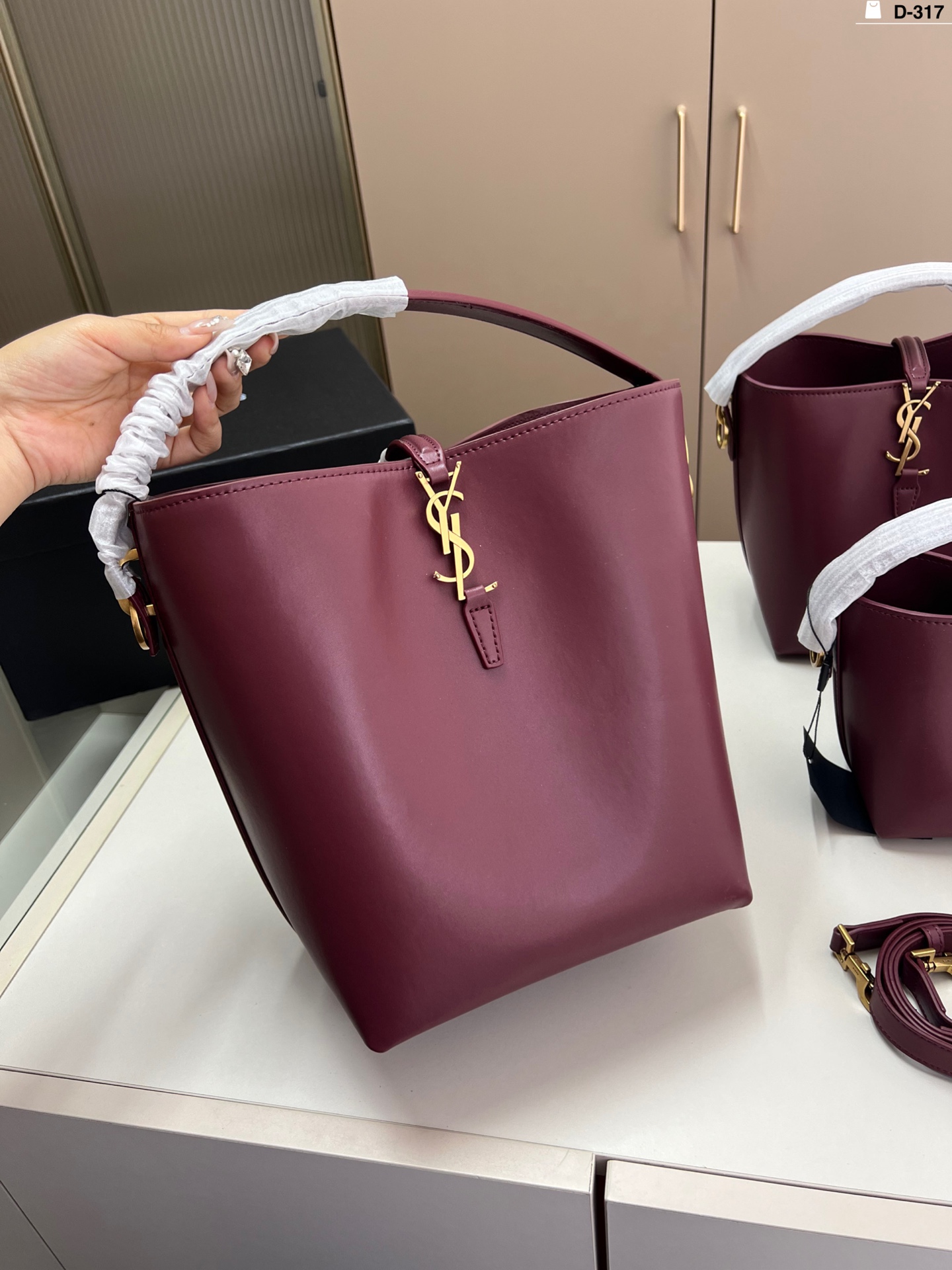 YSL new bucket bag