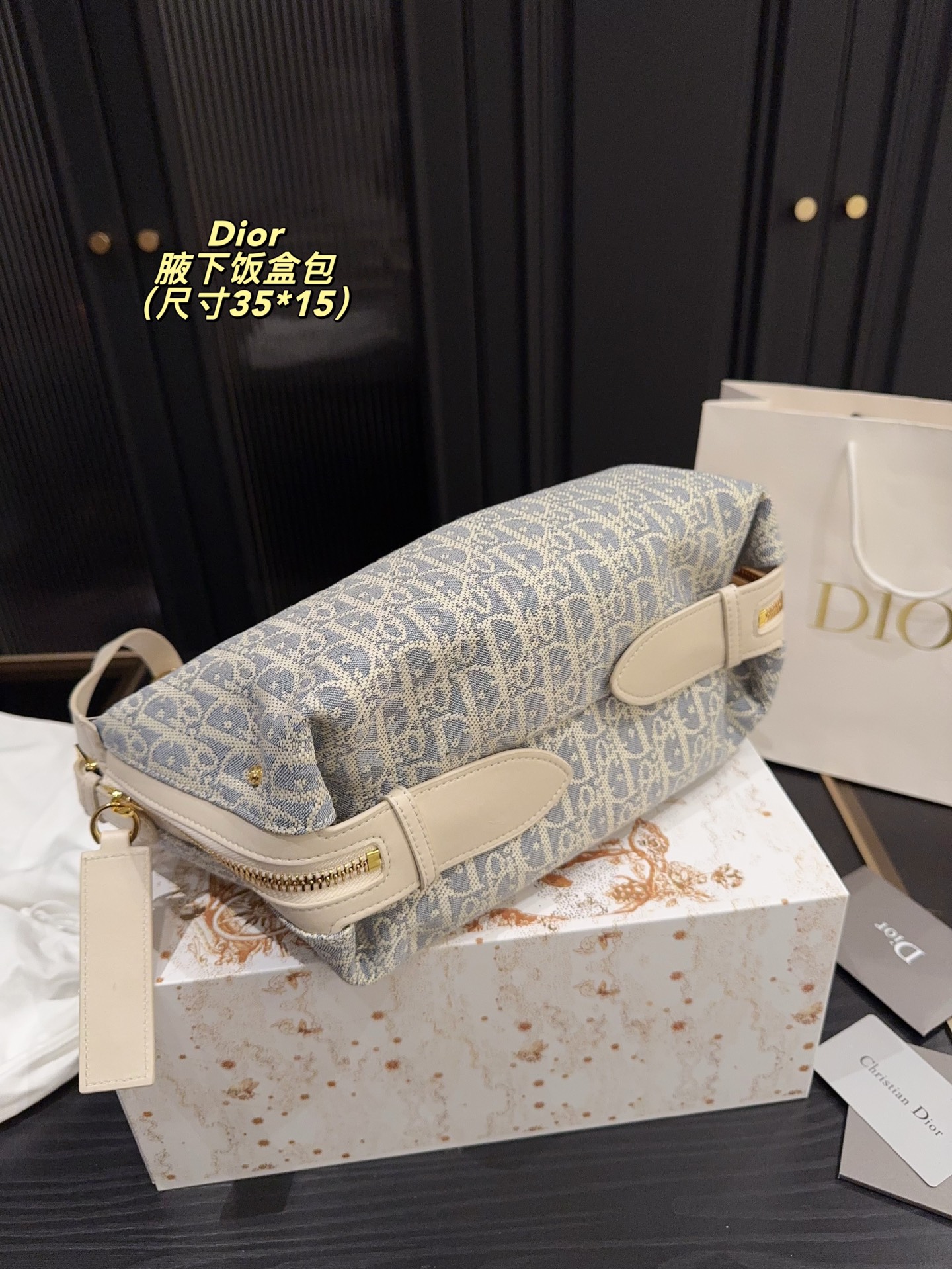 Dior Underarm Lunch Box Bag