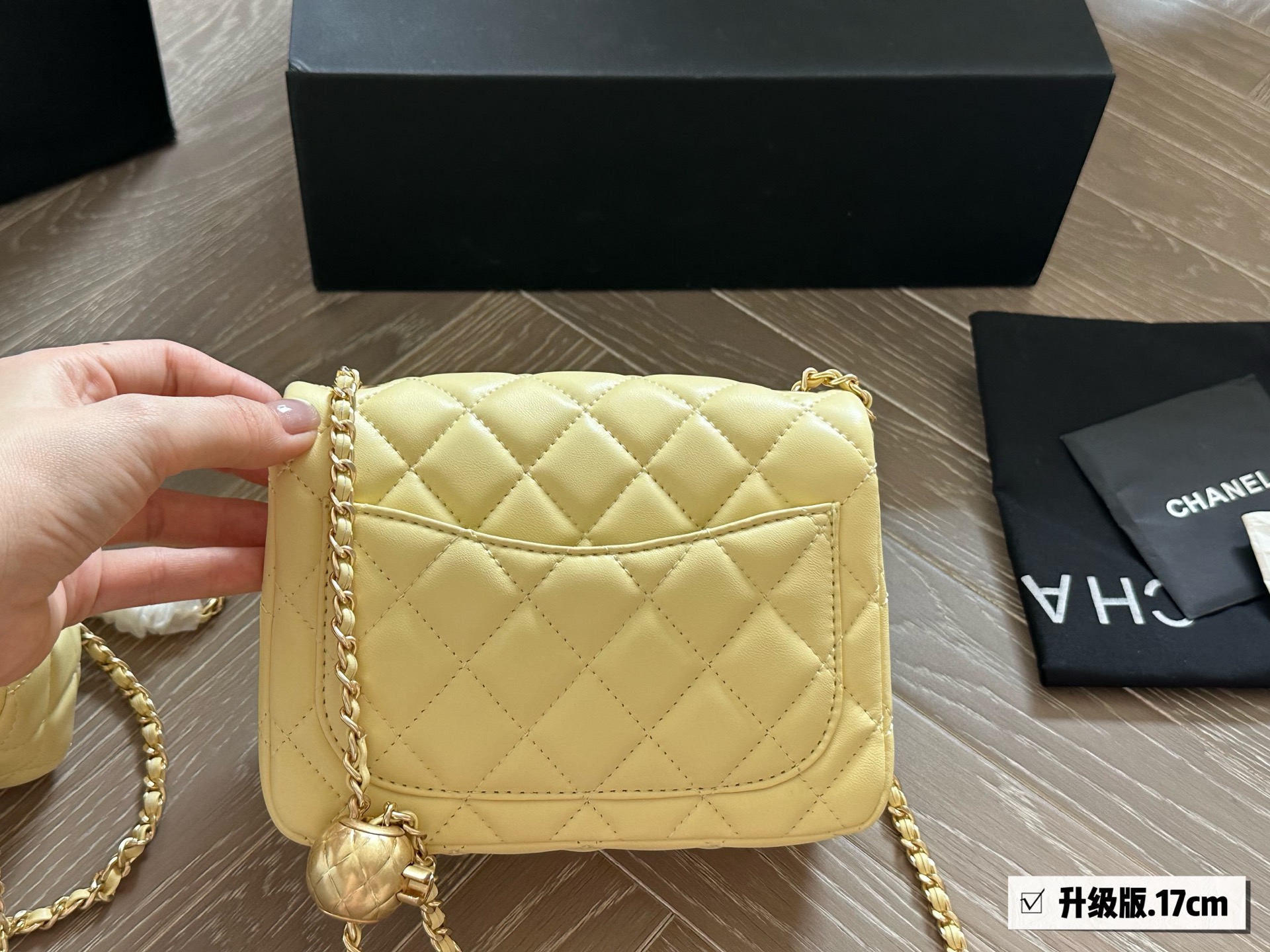 Chanel mini Golden Ball CF