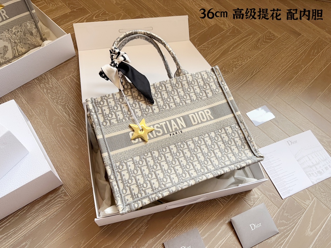 Dior book tote