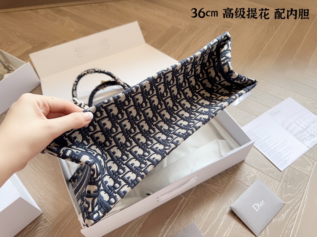 Dior book tote