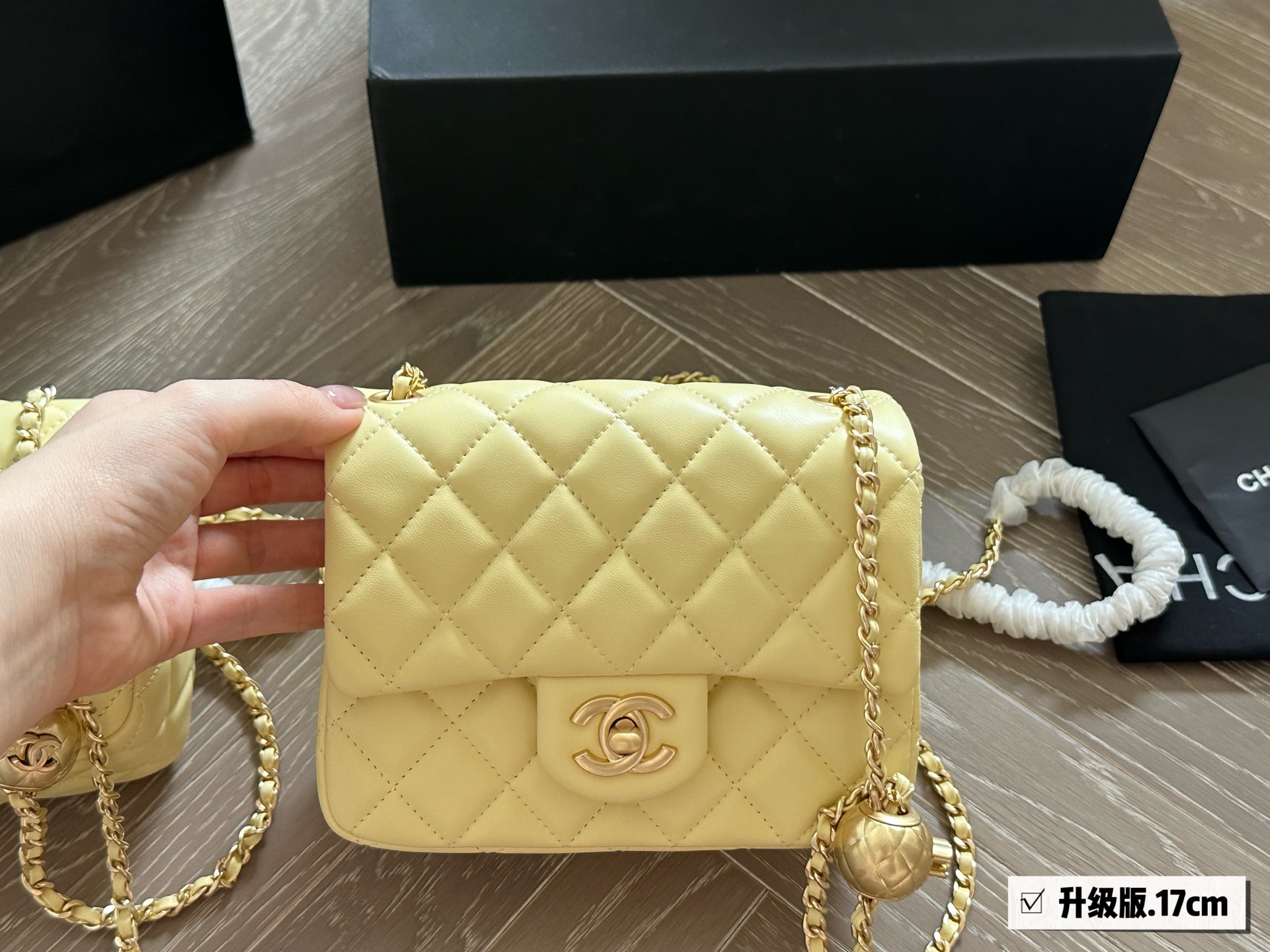 Chanel mini Golden Ball CF