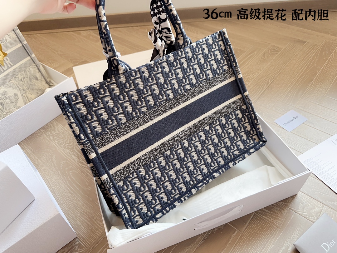 Dior book tote