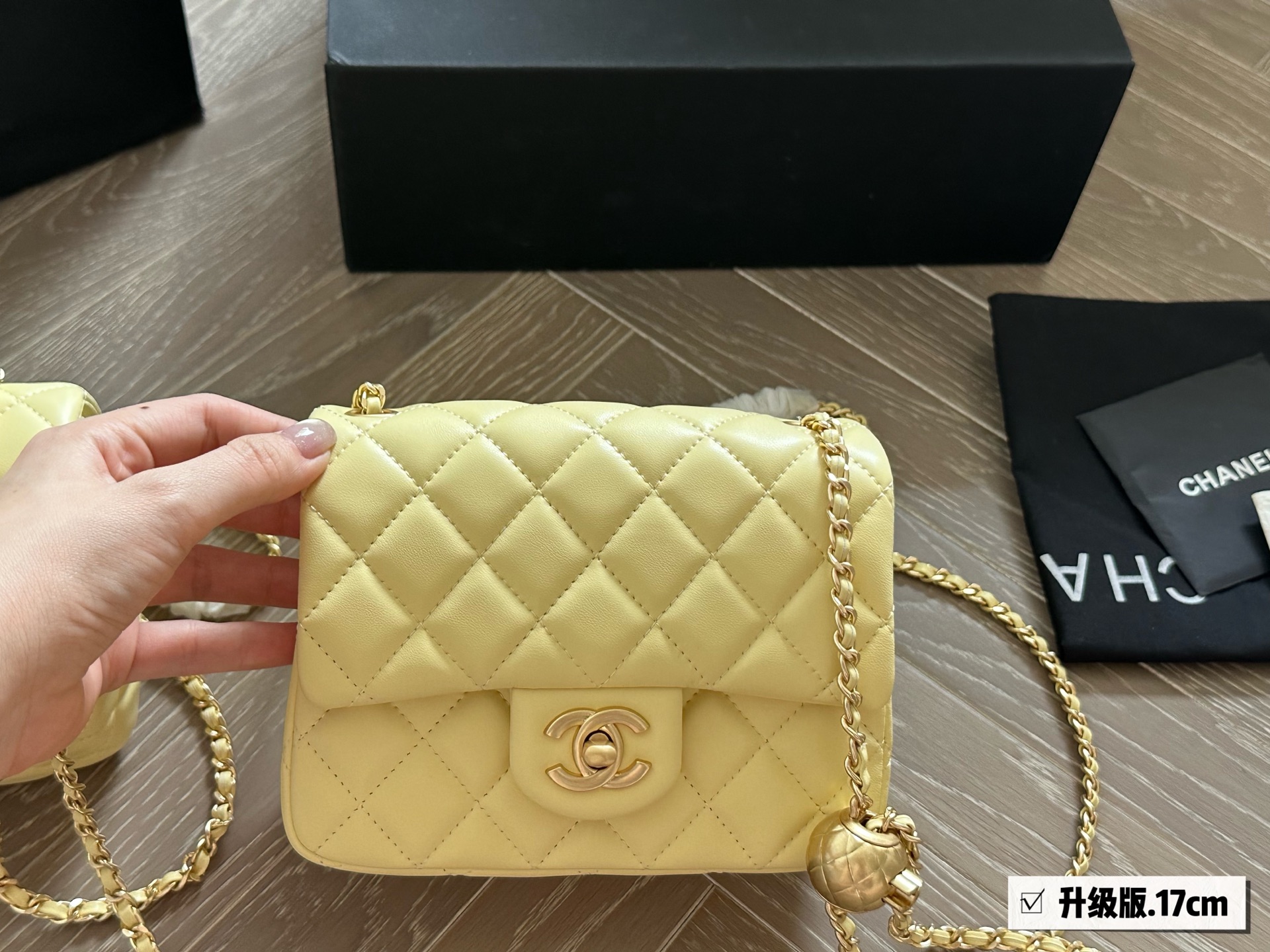 Chanel mini Golden Ball CF