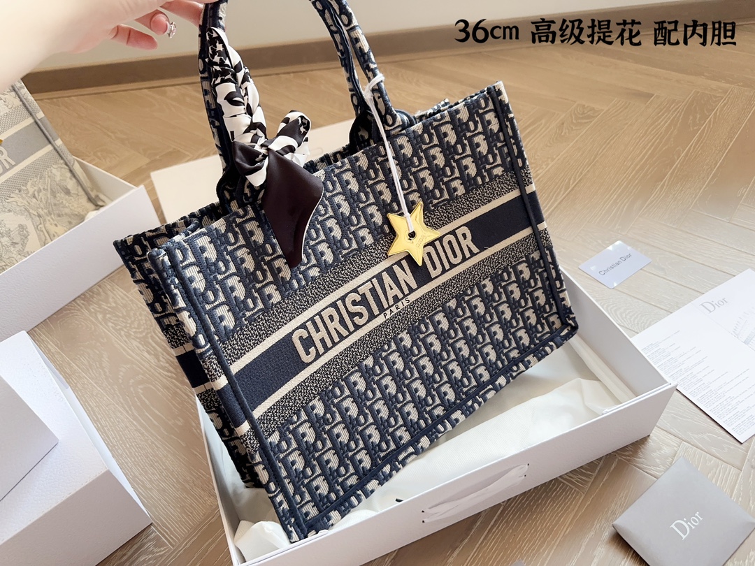 Dior book tote