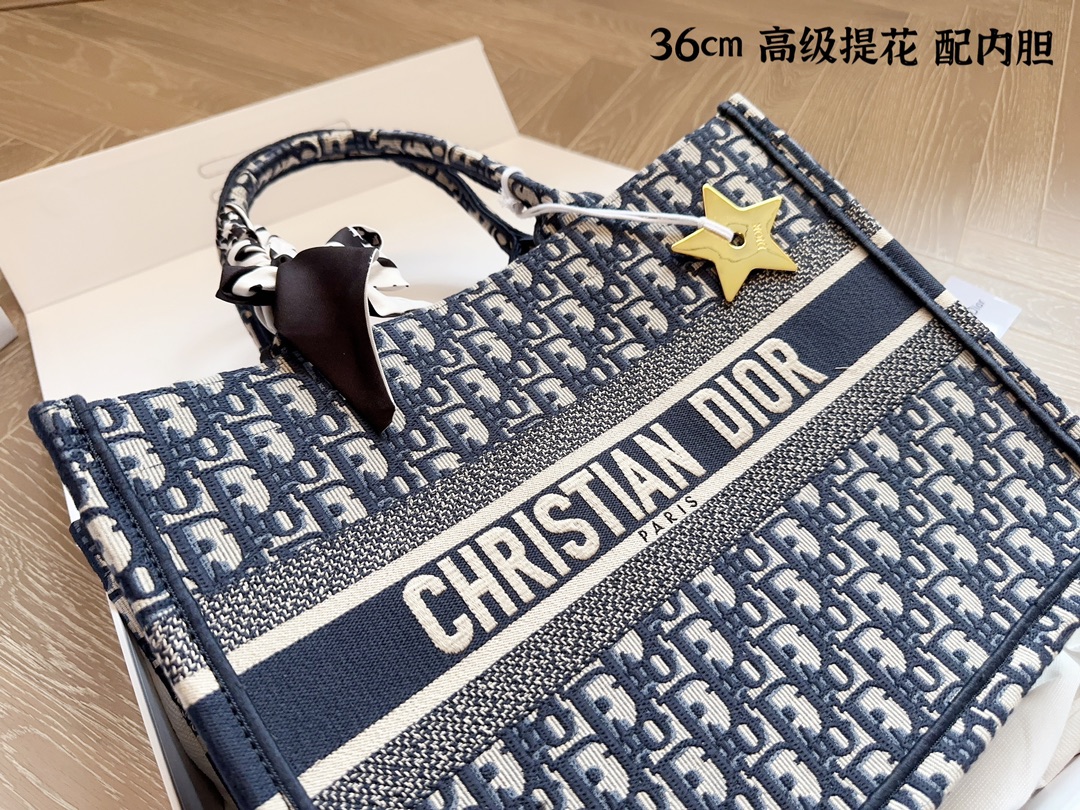 Dior book tote