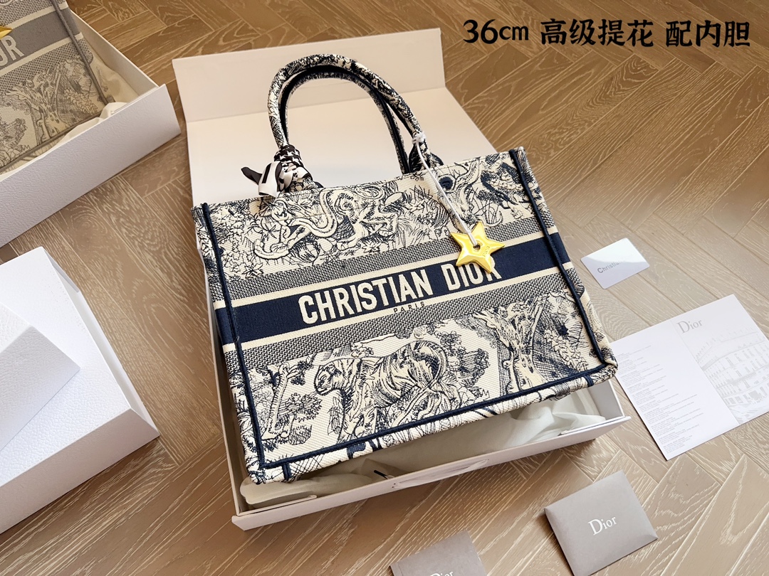 Dior book tote