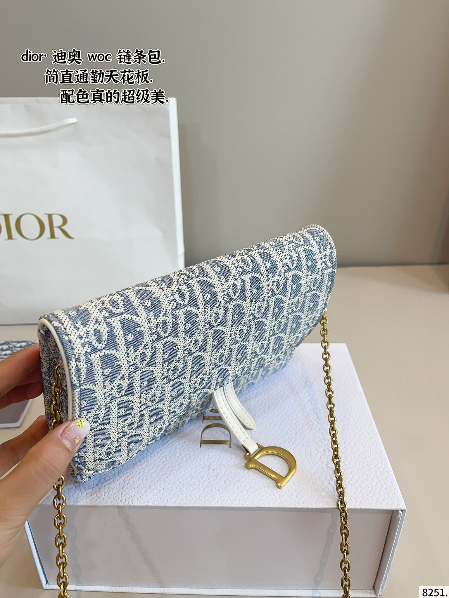 woc chain bag for DIOR