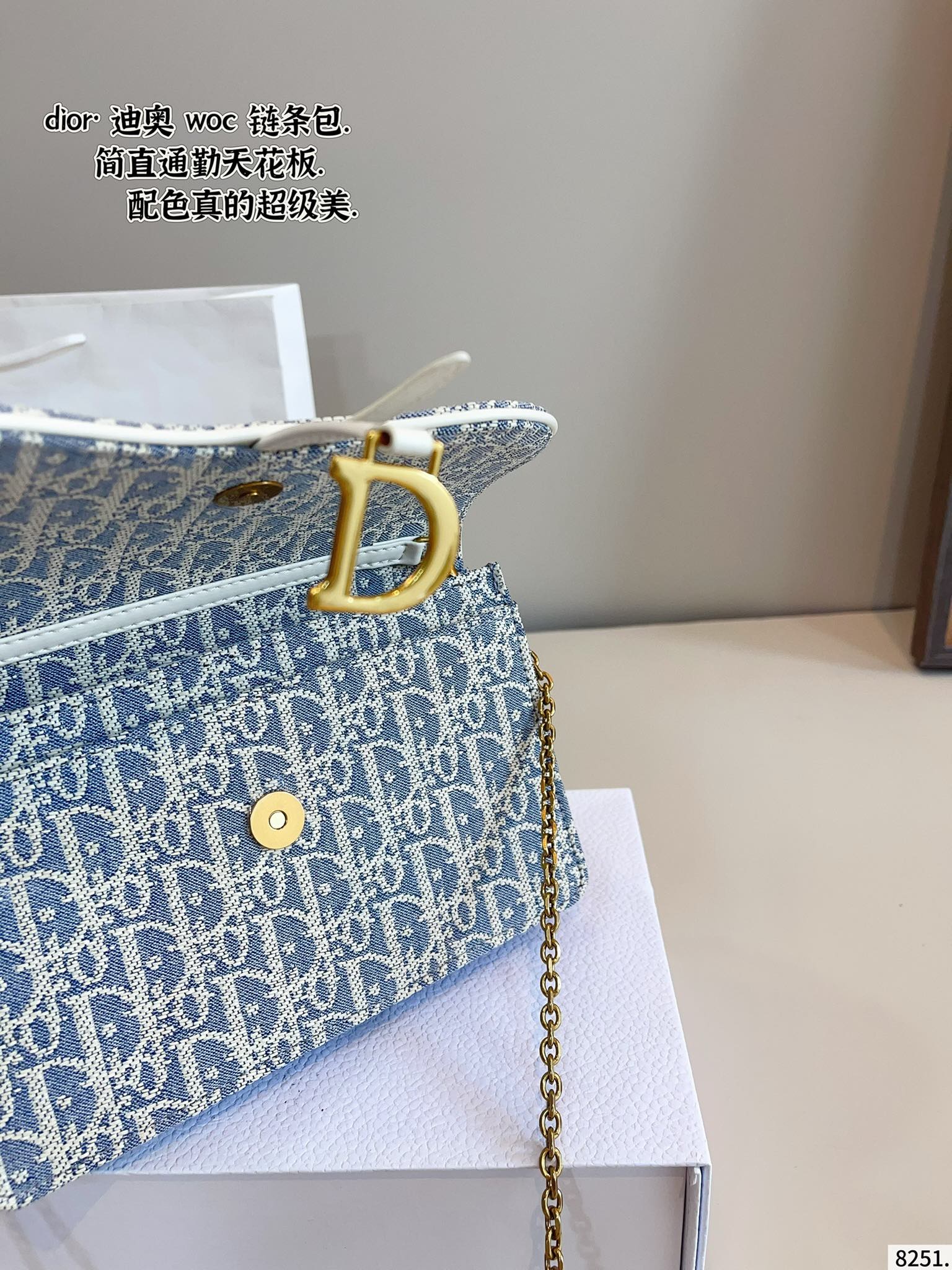 woc chain bag for DIOR