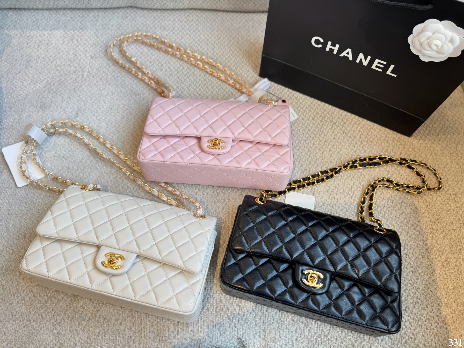 Chanel cf Sheepskin 25