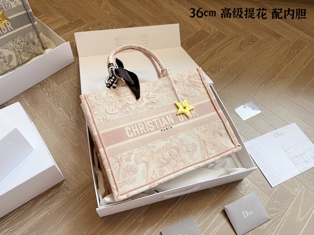 Dior book tote