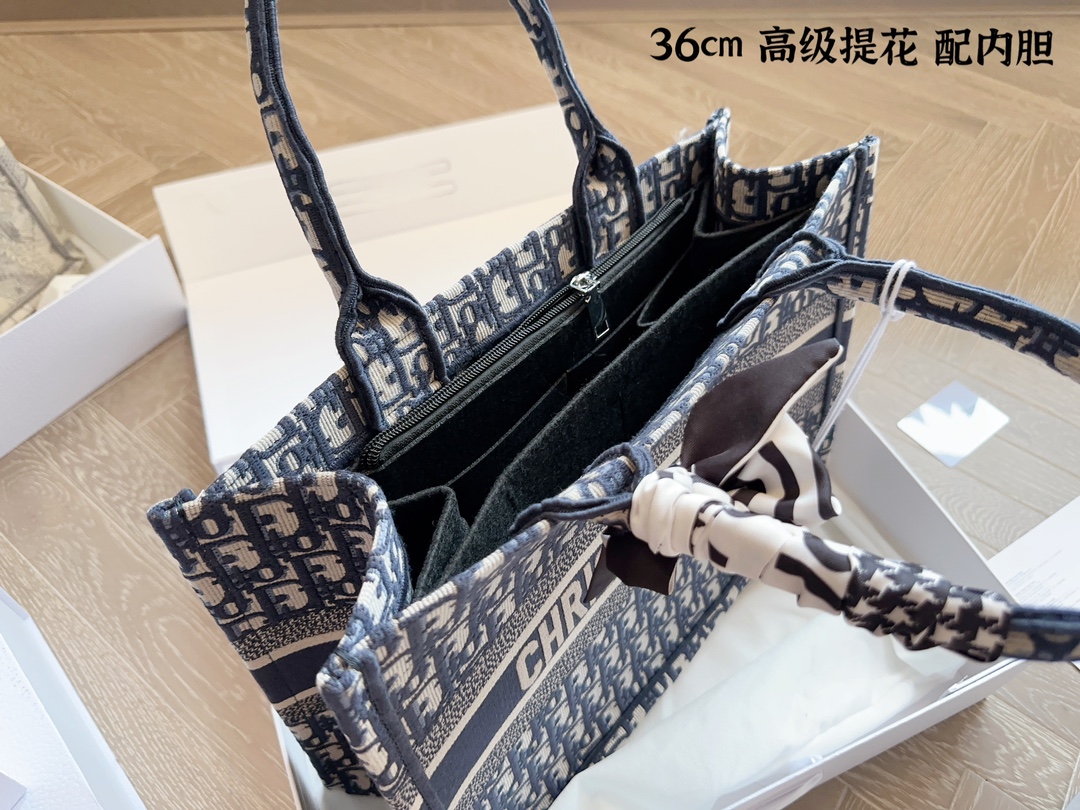 Dior book tote