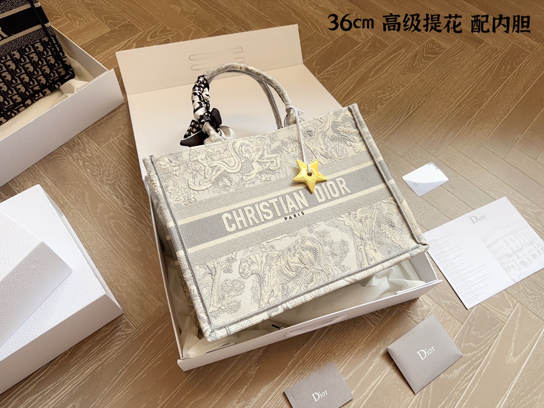 Dior book tote