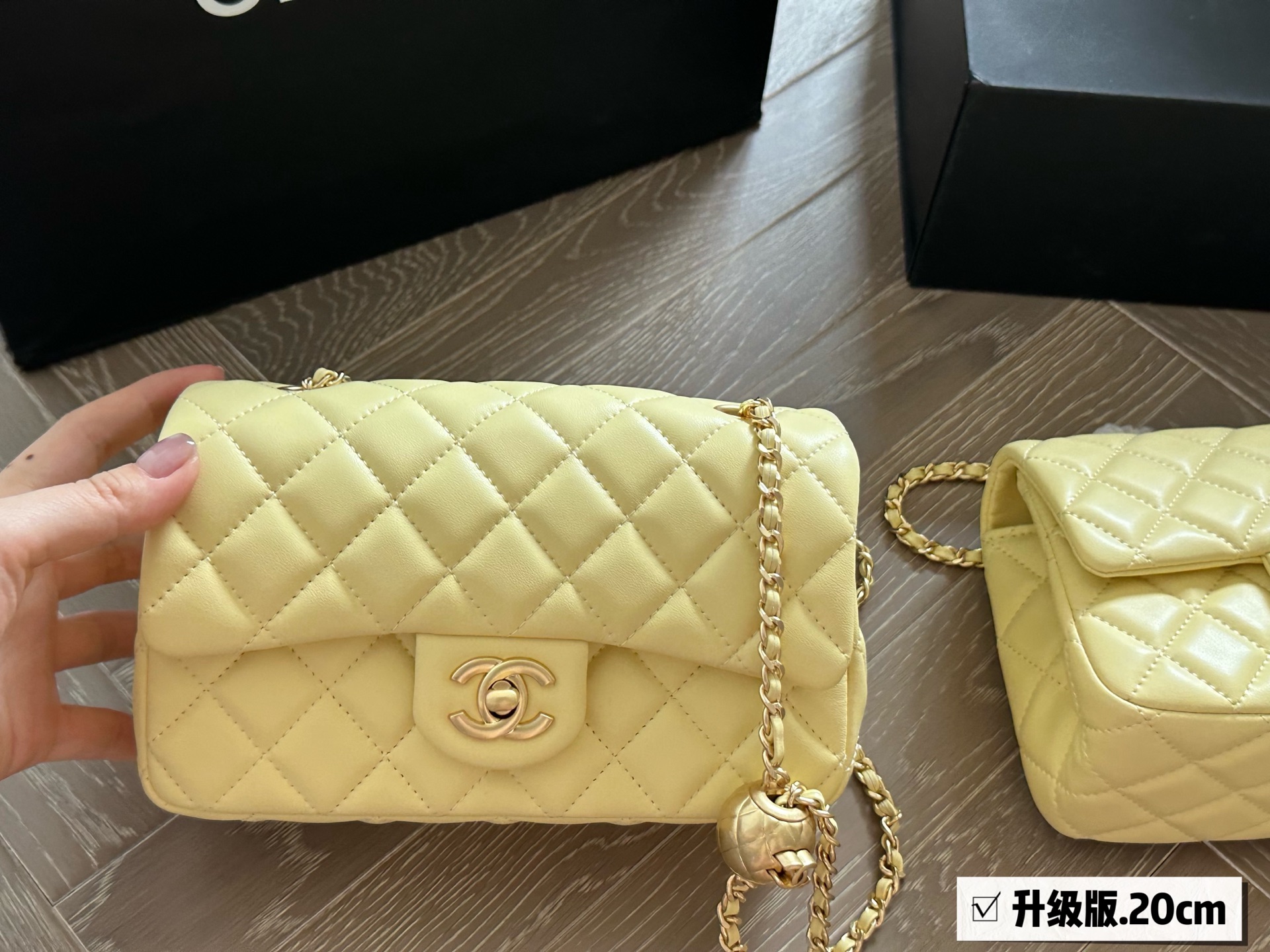 Chanel mini Golden Ball CF