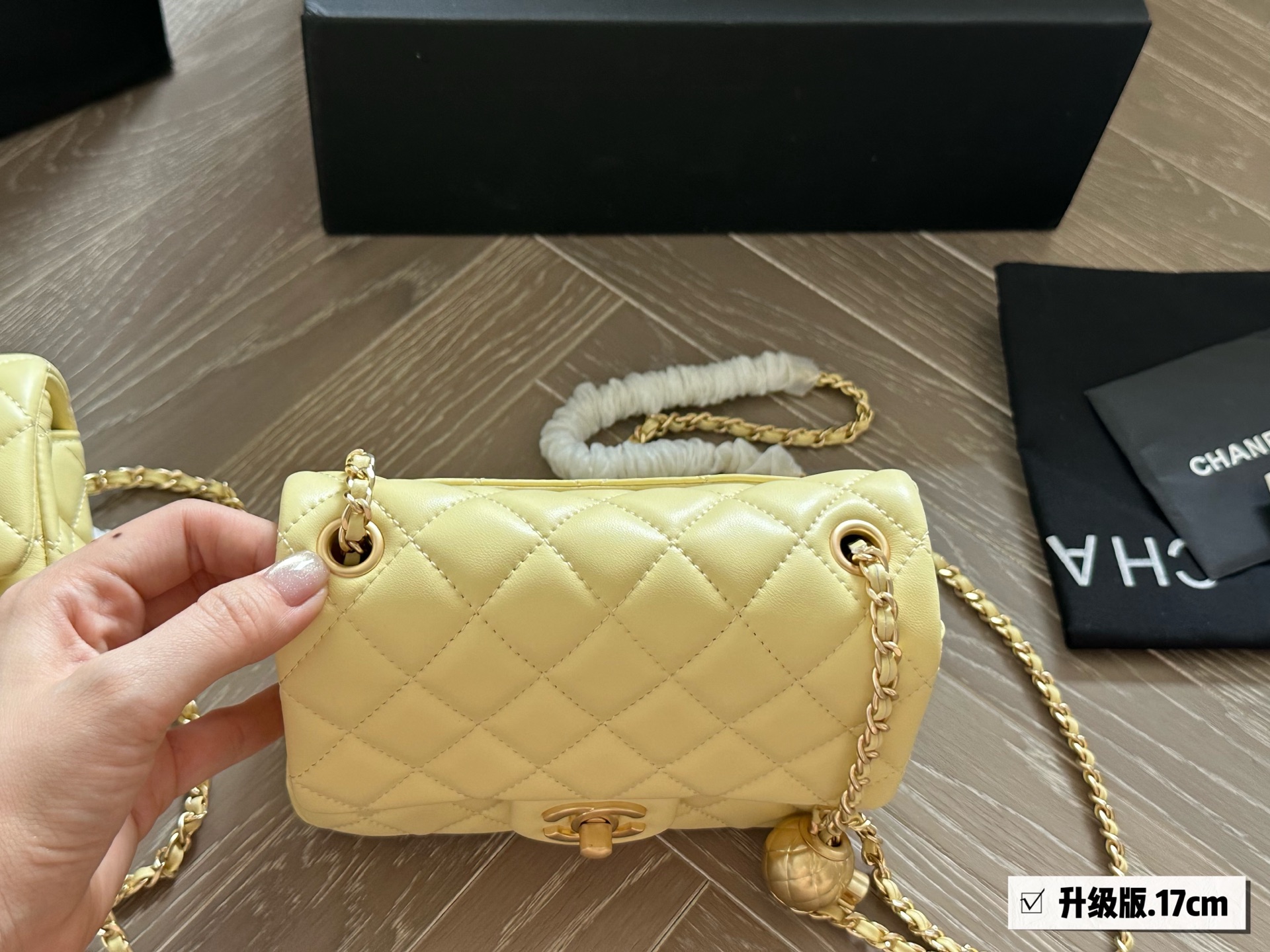 Chanel mini Golden Ball CF