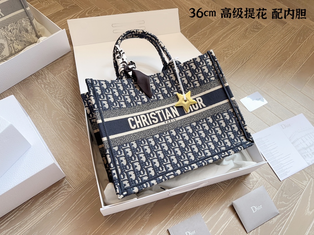 Dior book tote