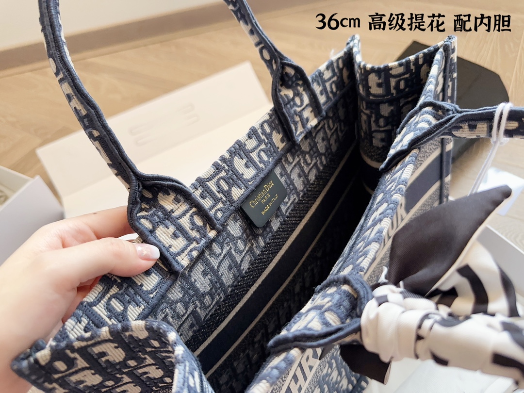 Dior book tote