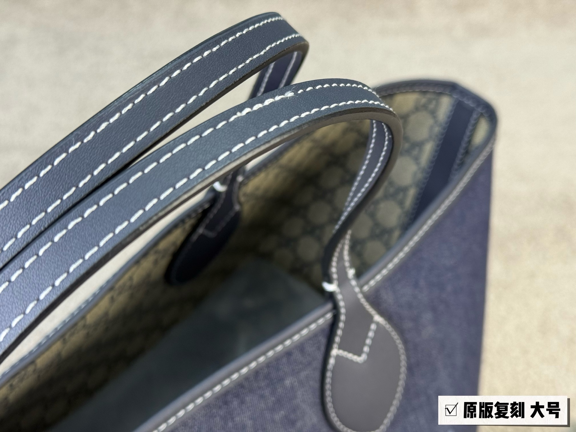 GG new double-sided shopping bag