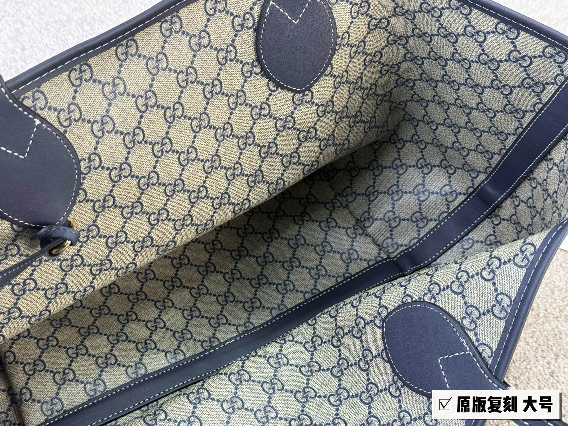 GG new double-sided shopping bag