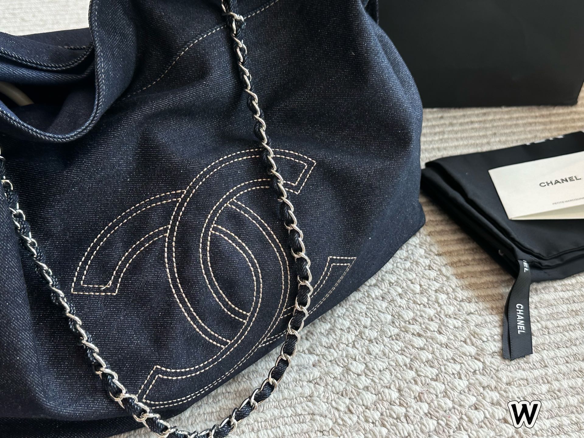 Chanel beach bag