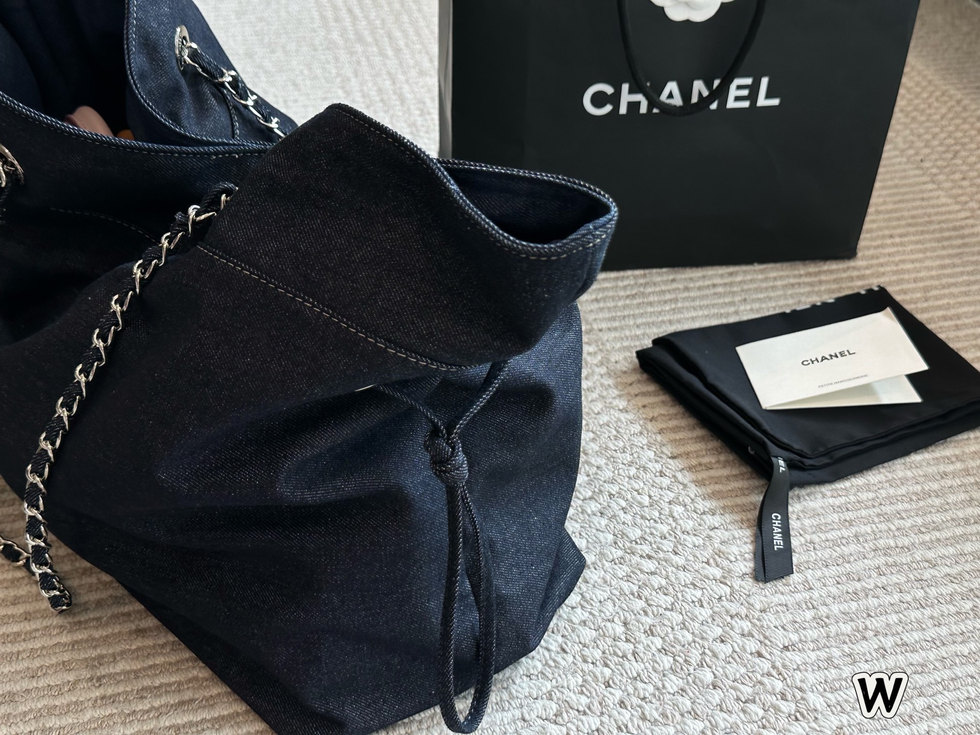 Chanel beach bag