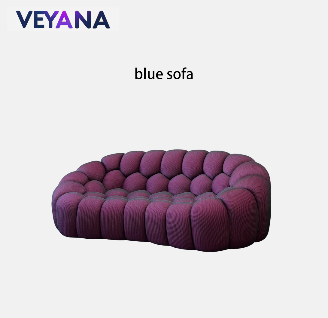 Blue sofa