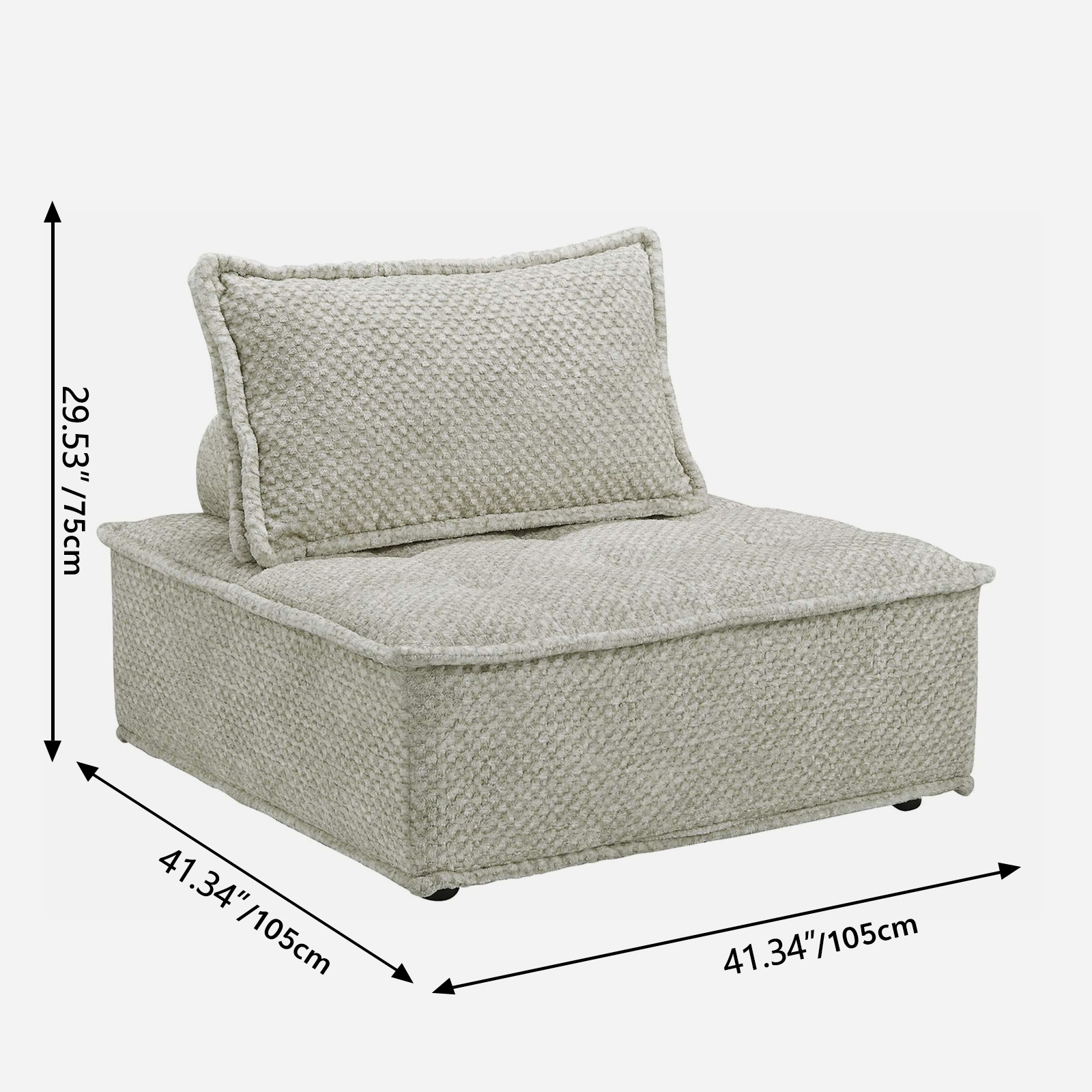 Square  sofa