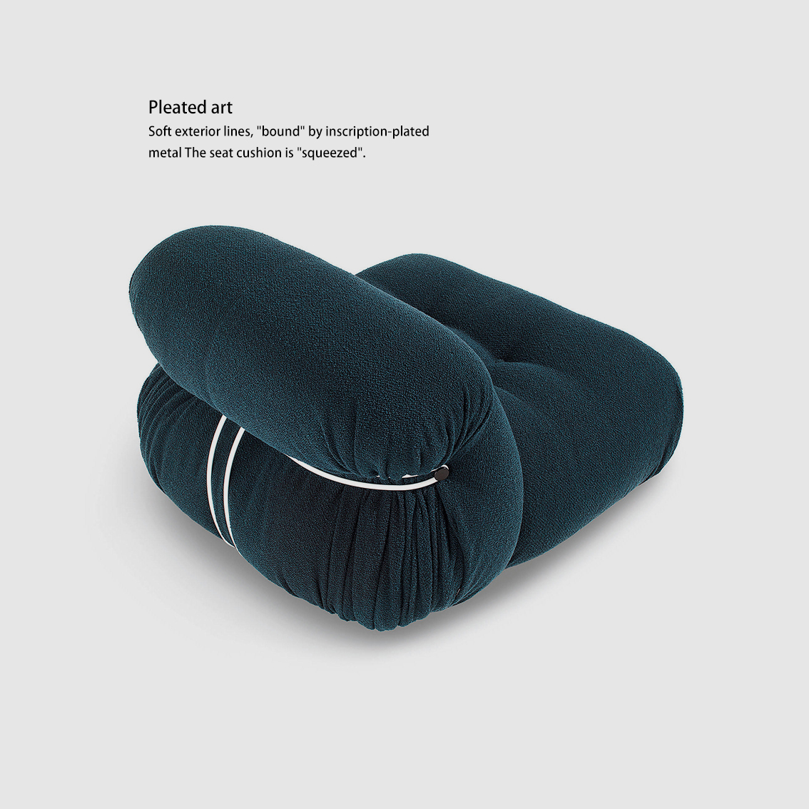 cassina Steel teeth sofa