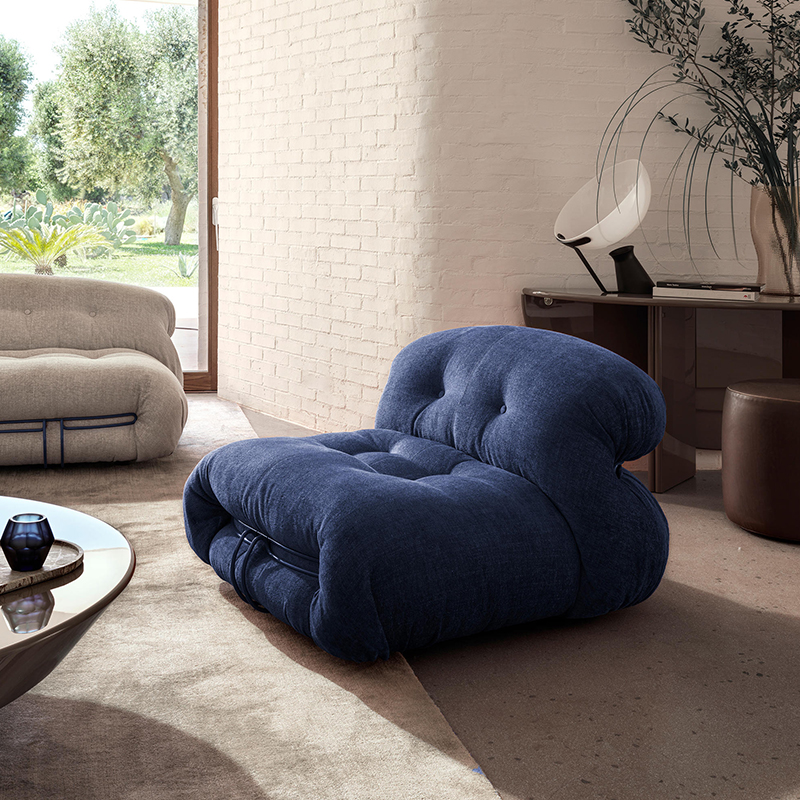 cassina Steel teeth sofa