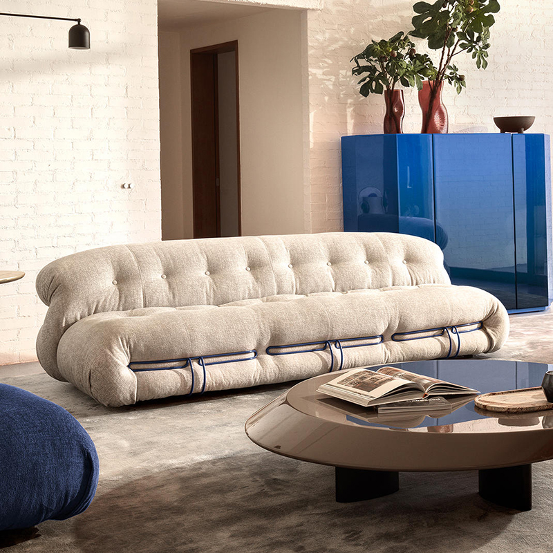 cassina Steel teeth sofa