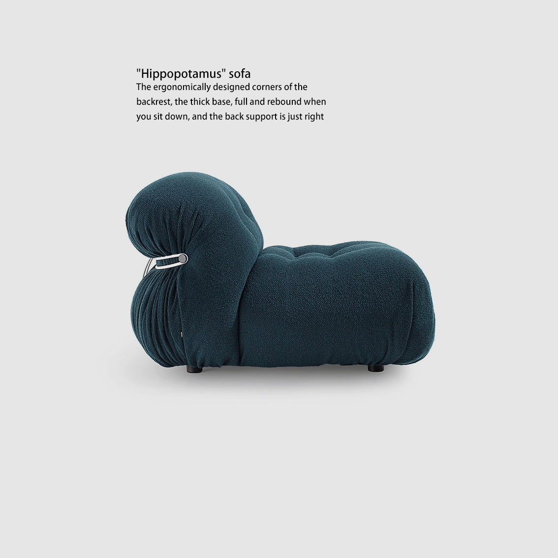 cassina Steel teeth sofa