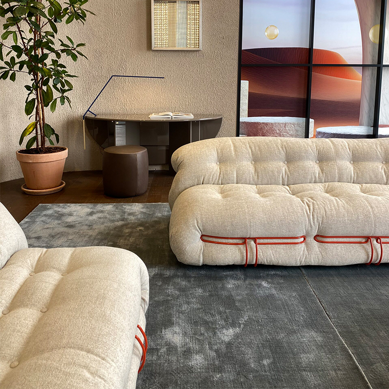 cassina Steel teeth sofa