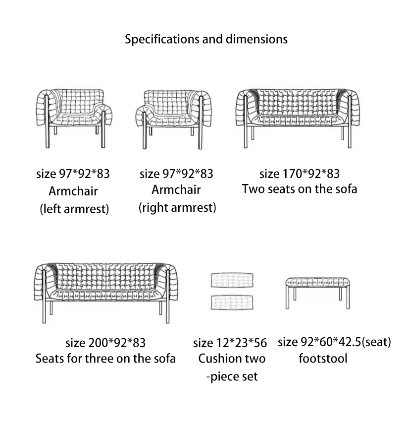Italian minimalist designer Ruche Bella leisure chair, small living room straight row single sofa chair, living room combination fabric couch.